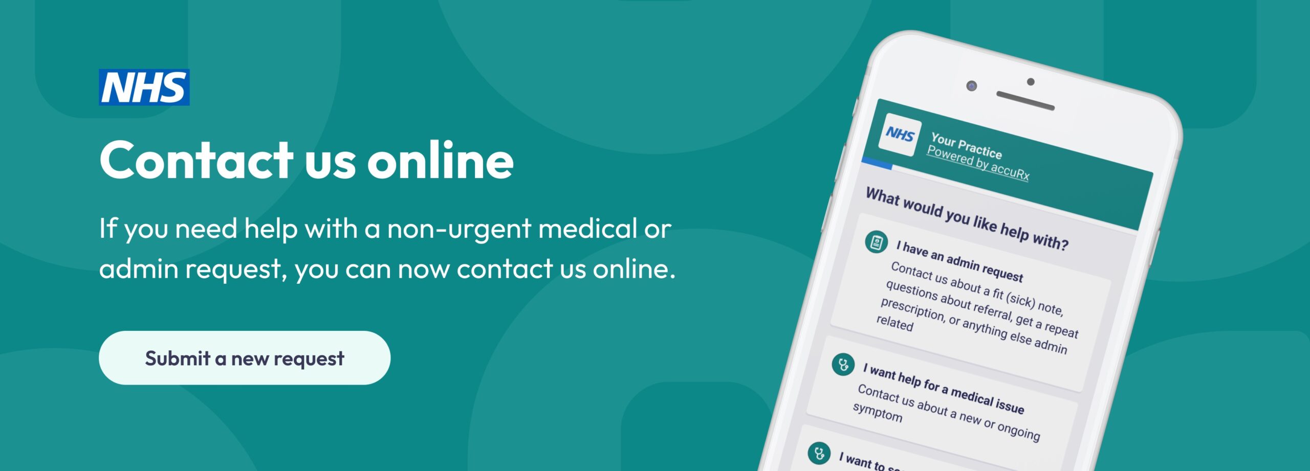 contact your gp online using an online form
